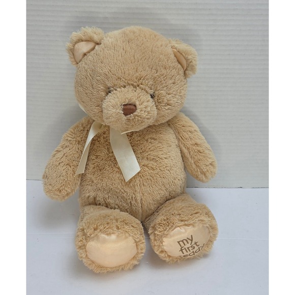 Gund Other - Baby Gund My First Teddy Tan Plush Stuffed Animal Bear 15 Inch 6048626